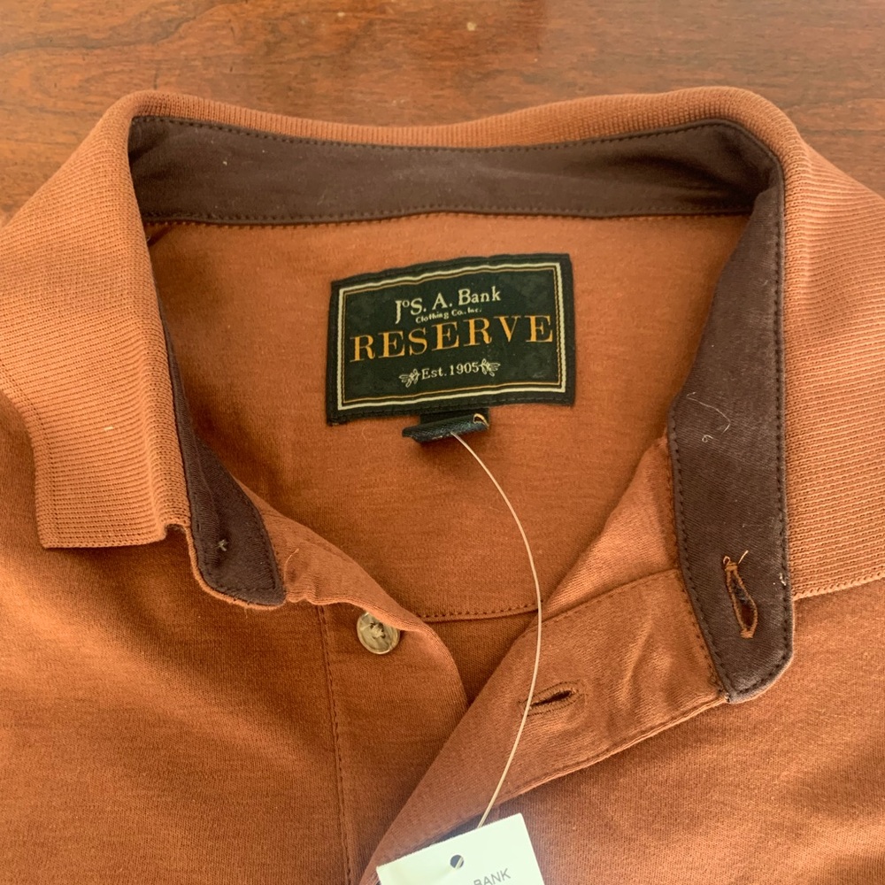 Long sleeve 100% cotton polo